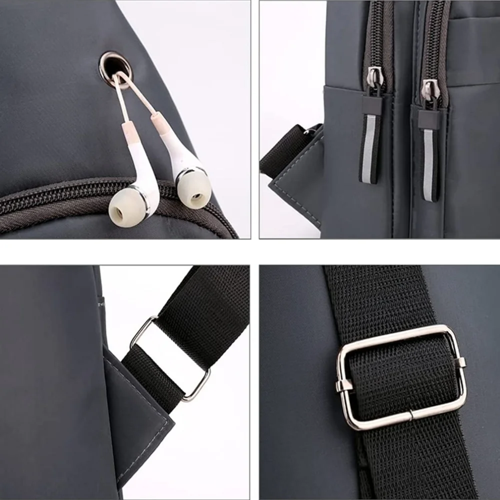🔰 Sling Backpack for Men Women, Lightweight One Strap Sling Bag IRIDESCENT‼️